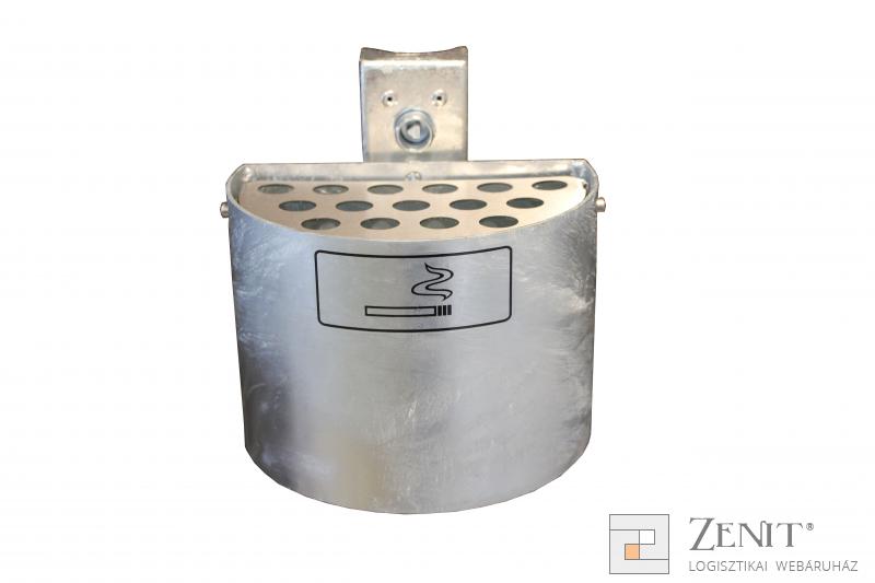 2 literes falra erősíthető hamutartó 7067-00-FV típus tűzihorganyzott kivitelben