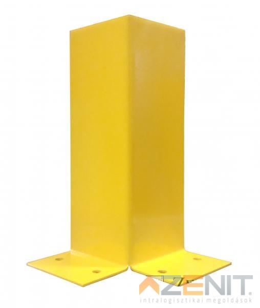 Sarokvédő L típusú 100/300 mm festett sárga